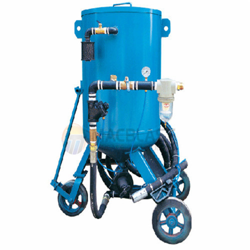 移动压力式喷砂机
