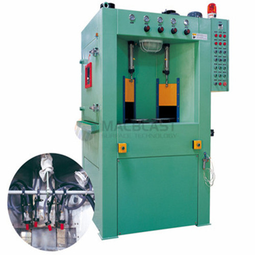 自动湿式喷砂机